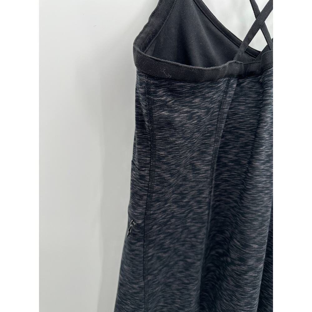 The North Face Womens Gray Tennis Dress Sz M Workout Pickleball Bra‎ Active - Picture 9 of 9